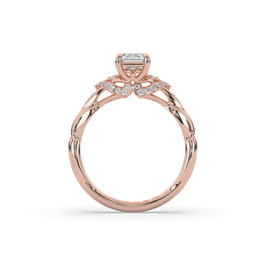 Bague légère de style unique avec diamant cultivé en laboratoire de 1,22 carat - Product Image 5