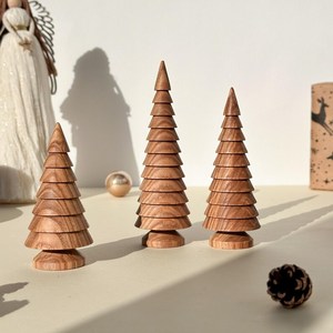 Customized Free Logo Hot Sale Wooden Decorative Christmas <b>Tree</b> <b>Ornaments</b> Decoration Christmas Suppliers - Product Image 4
