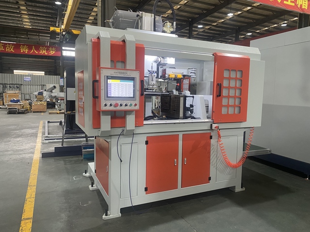 Automatic Bearing & Motor Core Shooter for Faucet Casting | High Precision Sand Core Making Machine for Sanitary Ware