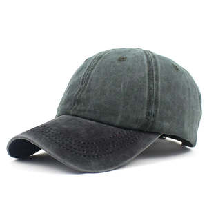 Washed Suede 100% Cotton 6 Panel Adjustable Dad <b>Hat</b> Baseball Cap Sporty Casual Outdoor Unisex All Seasons - Product Image 4