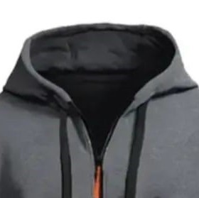 Survêtement unisexe d'hiver 2026 pour le sport, 100 % coton, doublure polaire respirante, col montant, fermeture à cordon, design 2-en-1, coupe fendue - Product Image 4