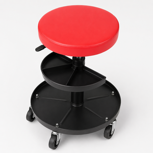 Tabouret de garage roulant OEM ODM avec plateau à outils, siège hydraulique pivotant à 360 degrés pour atelier de réparation automobile GAPGAR029 - Product Image 1