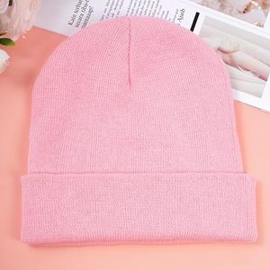 Gorro de Punto de Invierno al por Mayor, Gorro con Logo Personalizado, Gorro Cálido con Puño, Gorro Unisex de Punto Acanalado, Gorro de Invierno con Bordado Personalizado - Product Image 3