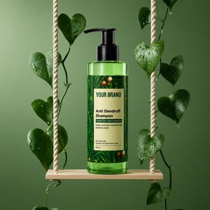OEM Private Label Anti Dandruff Scalp Purifying <b>Shampoo</b> with Tea Tree and <b>Zinc</b> <b>Pyrithione</b> - Product Image 1