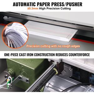 Taglierina Elettroidraulica Professionale per Carta, Spessore di Taglio 1.57/40mm, Larghezza di Taglio 18/457.2mm - Product Image 4