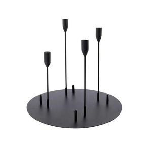 Portavelas de Metal de Primera Calidad, Único, Ideal para Crear una Atmósfera Cálida y Acogedora en Espacios Habitables - Product Image 3