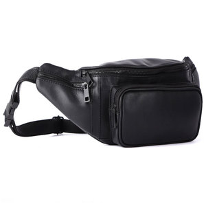 Sacs banane en cuir véritable personnalisés, disponibles à prix raisonnable, faible MOQ, sacs banane en cuir à vendre - Product Image 3