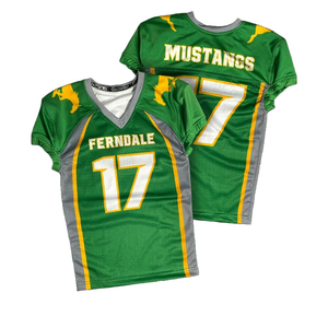 Maillot d'entraînement de football américain durable pour l'entraînement en équipe, maillot de football américain pour les matchs avec couleurs et logo d'équipe personnalisés - Product Image 1
