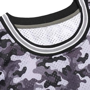 Custom Wholesale Basketball Vest Sport Sublimation Print Tank Top <b>Mesh</b> Training Mens Singlets Basketball Jersey - Product Image 5