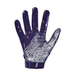 Custom American Football Gloves Wholesale Premium Quality <b>Sticky</b> Palm Silicone Printed Back Hand Non Slip Waterproof Gloves - Product Image 5