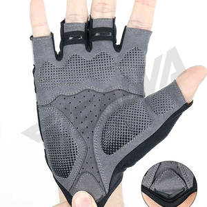 ถุงมือขี่จักรยานแบบครึ่งนิ้วสำหรับกีฬากลางแจ้ง ป้องกันการลื่น ดูดซับแรงกระแทก สำหรับผู้ชายและผู้หญิง - Product Image 5