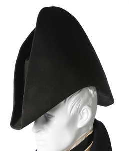 Chapeau Empire Napoléonien Personnalisé de Haute Qualité Professionnel avec Logo Élégant en Bleu Foncé et Motifs Classiques – Chapeaux et Casquettes - Product Image 4