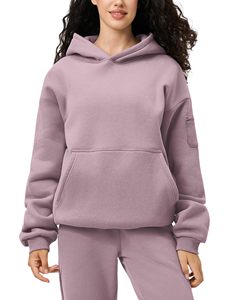 Oversized Heavyweight Fleece Hoodie Sweatshirts for Women Couples Pullover Hooded Sweater Casual Streetwear Winter Hoodie - Product Image 4