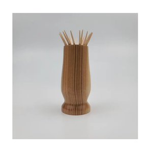 Boîte à cure-dents en bois noir faite à la main, étui, bouteille, design classique sur mesure, prix bas, conteneur à cure-dents - Product Image 3