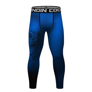 Pantalon de compression sportif à motif imprimé par sublimation, séchage rapide, taille élastique, léger, idéal pour l'été - Product Image 5