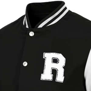 แจ็คเก็ตวาร์ซิตี้แบบใหม่ แห้งเร็ว สไตล์เลตเตอร์แมน สำหรับผู้ชาย เสื้อแจ็คเก็ตผู้ชาย สวมใส่สบาย ทันสมัย แจ็คเก็ตวาร์ซิตี้สำหรับผู้ชาย - Product Image 3