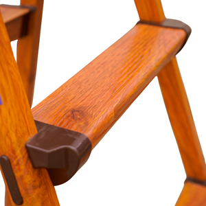 Échelle pliante en aluminium VAL NVLD-04, design industriel moderne, 2x2, garantie 1 an, capacité de 150 kg, facile à utiliser et à ranger à la maison - Product Image 2