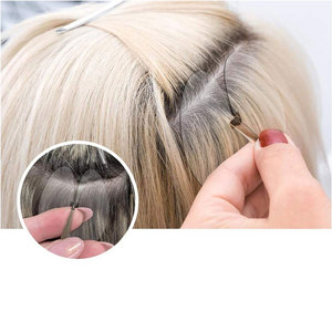 Complete Hair Extension Tool <b>Kit</b> Hair Extension Weaving <b>Sewing</b> and Installation Accessories for Professional Use Hairdresser - Product Image 6