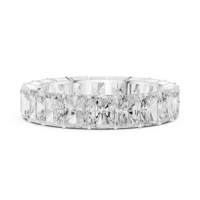 Bague en diamant de laboratoire taille brillant rond pour homme, plaqué or 10K 14K, alliance de luxe pour fiançailles et mariage, pierre synthétique certifiée IGI