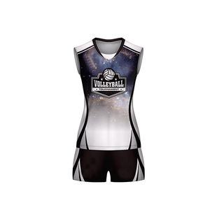 Tenue de volley-ball pour hommes avec maillot anti-transpiration et short assorti pour un jeu confortable, uniforme de volley-ball pour hommes imprimé - Product Image 4