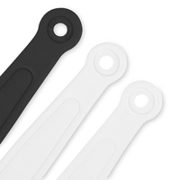 Ensemble de remplacement de sangles de talon pour sabots en PVC, souples, antidérapantes, avec boutons-pression détachables, ajustement sécurisé pour sandales de jardin et sangles de chaussures