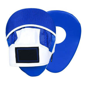 Guantes de Boxeo Personalizados de Piel de Vacuno, Guantes de Entrenamiento Profesionales Curvos, Almohadillas de Boxeo Personalizadas OEM - Product Image 1