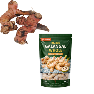 รากข่าแช่แข็งขายส่ง |   ส่วนผสมอาหารสะอาดยอดนิยมสำหรับการส่งออก เกรดพรีเมียม ผ่านกระบวนการ BQF แบบหั่นเป็นแผ่น - Product Image 1