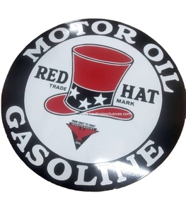 NEXHUB INDE Fabricant Exportateur Personnalisable Multicolore Essence Métal Artisanat Vintage Fer Émail Signes Sérigraphie - Product Image 2