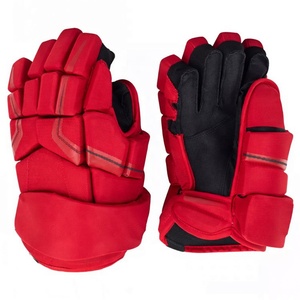 Guantes de hockey sobre hielo azules y blancos de alta calidad hechos en Sialkot - Product Image 4