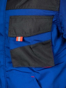 Veste de travail d'hiver en toile avec logo personnalisé, grande taille, coupe-vent, fermeture éclair, design de sécurité, broderie décorative, veste streetwear haut de gamme - Product Image 5