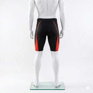 Shorts de Vale Tudo légers pour hommes avec logo frontal, coupe ergonomique durable, design résistant à la transpiration, pour sports de combat et séances de gym - Product Image 3