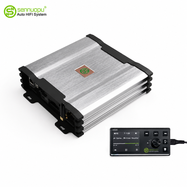 Sennuopu DSP Integrated 8 & 12 Channel Car Amplifier Class AB 4-Channel Separation with Equalizers for Superior Audio DP-X812