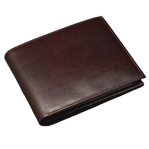 High Quality Men's Slim Short Bifold Cardholder Striped Genuine Leather <b>RFID</b> <b>Blocking</b> Button Fashionable Multi-Function <b>Wallet</b> - Product Image 4