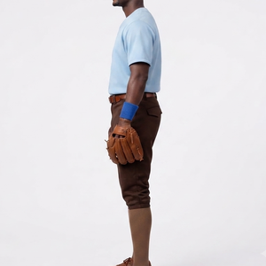 Uniforme de baseball durable et élégant pour hommes, avec coutures robustes, protection UV, coupe confortable et style moderne. - Product Image 4
