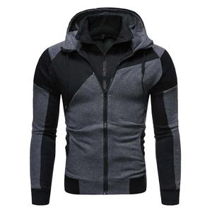 Servicio OEM Personalizado, Sudadera con Cremallera para Hombre, Estilo Moderno, Corte Ajustado / Sudadera con Cremallera para Hombre, Talla Adulto, Hecha a Medida - Product Image 5