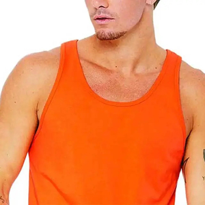 Bulk Men Knitted Plus Size Tank Tops Gym <b>Stringer</b> <b>Vest</b> Fitness Shirt Breathable Eco-Friendly Quick Dry Cotton Workout Running - Product Image 4