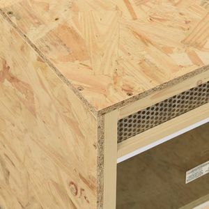 Terrario de madera de ingeniería 39,4 "x 18,5" x 18,5 "Suministros para reptiles y anfibios - Product Image 5