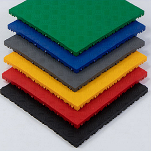 Modular Floor Tiles Anti Slip PP Plastic Flooring <b>Mats</b> Interlocking Garage Floor Tile for Car Repair Shop Workshop Garage - Product Image 3