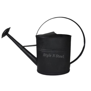 Regadera para plantas, regadera de hierro duradera con recubrimiento en polvo para jardinería doméstica con maceta - Product Image 6