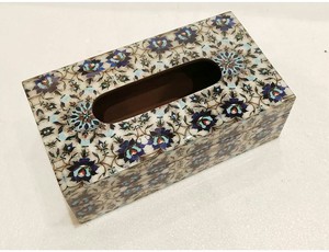 กล่องกระดาษทิชชูลายตะวันออกพร้อมดีไซน์แบบมีร่องสำหรับใช้ในบ้าน - Product Image 2