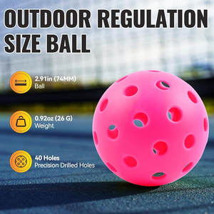 Kit de démarrage de pickleball de qualité supérieure pour débutants, idéal pour les séances d'entraînement au pickleball, balle de pickleball incluse - Product Image 4