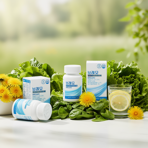 Cápsulas de Suplementos para la Salud del Hígado con Antioxidantes K-Healthy de Marca Privada OEM/ODM, con Beta-Glucano, Quercetina y Diente de León - Product Image 3