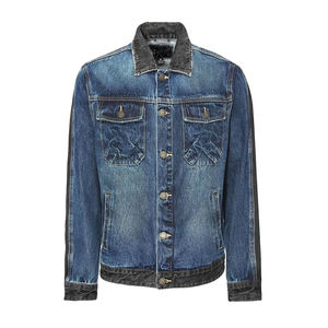 Veste en jean pour homme au style unique, veste en jean sur mesure, personnalisez votre propre logo, veste d'hiver pour homme en vente - Product Image 1