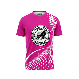 Camiseta de Running de Alta Calidad para Maratón, Reflectante, de Secado Rápido, Transpirable, para Gimnasio, Fitness y Entrenamiento, Diseño Personalizado OEM, Venta al Por Mayor de Fábrica - Product Image 1