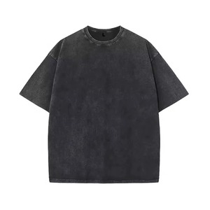 Camiseta de Algodón 100% Lavado al Ácido al por Mayor 2026, Camiseta Personalizada de Alta Calidad, Manga Corta, Tallas Grandes para Hombre, con Logotipo Serigrafiado - Product Image 5