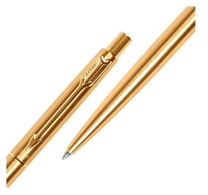Stylo à bille Parker Classic Gold Trim, encre bleue, pour une écriture fluide, artisanat Parker emblématique, cadeau haut de gamme - Product Image 2