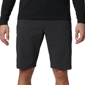 Pantalones cortos deportivos para hombre hechos a medida, de punto, cintura media, 100% algodón, transpirables, de secado rápido, informales, para fitness, con bolsillos, holgados. - Product Image 1