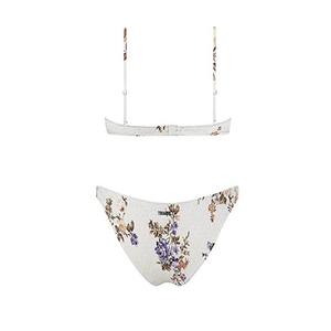 Dernier design de bikini pour femmes, ensemble 2 pièces avec imprimé, matière Spandex/Nylon de haute qualité, couleurs personnalisables et service OEM - Product Image 2