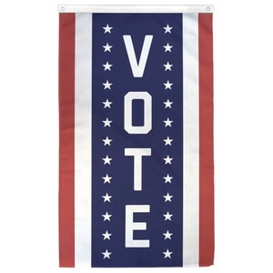 Bandera de Campaña Electoral Personalizada, Bandera de Publicidad Política de Poliéster, Bandera de Promoción de Candidatos para Manifestaciones al Aire Libre - Product Image 1