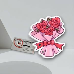 Nueva Paleta de Pestañas Magnética Acrílica Ecológica con Diseño de Flores, Diamantes y Mariposas, Personalizable, Cuadrada, Navideña - Product Image 1